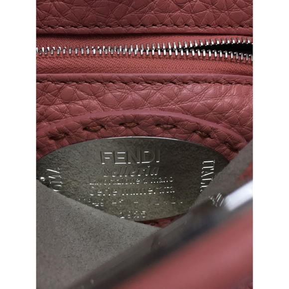 Fendi Peekaboo Mini Celeria Python Handbag - Picture 5 of 6